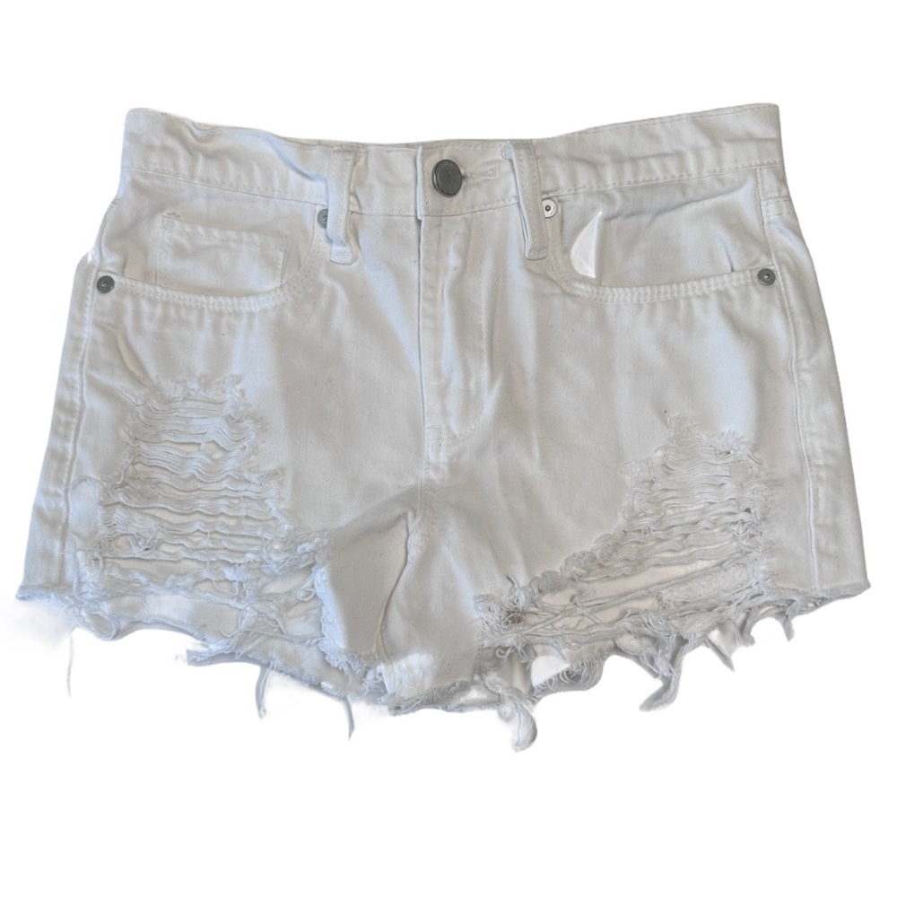 Blank NYC a the Barrow White Shorts - Picture 3 of 5